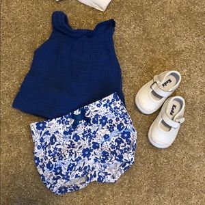 Shorts and shirt set